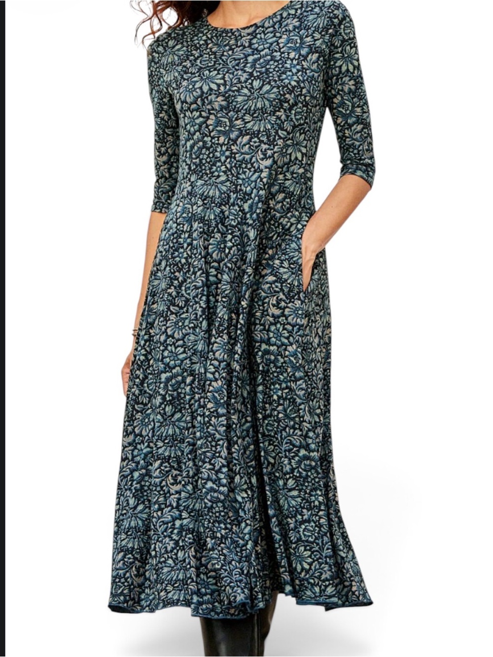 Peruvian Connection Sibyl dress with pockets XL